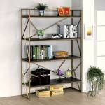 KUZEN III DISPLAY SHELF  CHAMPAGNE CM-AC6263CPN